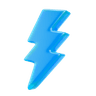 blue lightning