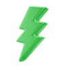 green lightning